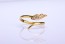 Angel wing ring / Gold Stacking ring | Notus