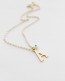 Gold Initial Necklace