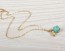 Turquoise anklet, gold anklet, ankle bracelet, foot jewelry, gold ankle bracelet, charm anklet, delicate anklet, bridesmaid gift,"Okeanides"