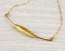 Bracelets Of Gold, Bridesmaid Bracelet Gift / Friendship Bracelets, Friendship Bracelets Gold / Curved Bar Bracelet, Delicate Gold Bracelet / 14k Gold Filled Chain | Liriope