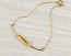 Bracelets Of Gold, Bridesmaid Bracelet Gift / Friendship Bracelets, Friendship Bracelets Gold / Curved Bar Bracelet, Delicate Gold Bracelet / 14k Gold Filled Chain | Liriope