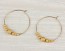 Gold filled hoop earrings, hoop earrings, bridal earrings, 14k gold filled hoop earrings, everyday earrings, minimalist, "Iris2"