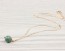 Green Turquoise Necklace, Turquoise Necklace / Bridesmaid Necklace, Gemstone Necklace, Wire Wrapped Necklace | "Cacia"