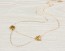 Butterfly Gold Necklace, Flower Necklace / Layering Necklace, 14k Gold Filled / Bridesmaid Gift, Simple Necklace | "Callirhoe"