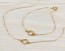 Chrysanthemum Gold Necklace, Assymetrical Necklace / Tiny Gold Flower Necklace, Bridesmaid Necklace / 14 Gold Filled Necklace | "Chrysanthemum"