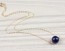Lapis Lazuli Necklace • Blue Stone Necklace