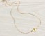Sideways Cross Necklace, 14k Gold Filled Cross Necklace / Bridesmaid Necklace, Faith Necklace | "Sideways Cross"