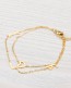 Gold Heart Bracelet • Love Bracelet