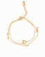 Gold Heart Bracelet • Love Bracelet