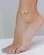 Freshwater Pearl anklet with a Heart