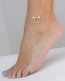 Freshwater Pearl anklet with a Heart