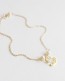 Freshwater Pearl anklet with a Heart