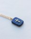 Lapis Cross Pendant