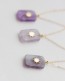 Sun Amethyst Necklace