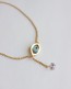 Gold Evil Eye Anklet