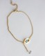 Gold Evil Eye Anklet