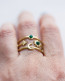 sun moon ring