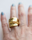 Gold Statement Ring