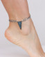 Sterling Silver Chunky Anklet