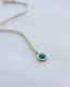 14k Gold Filled Turquoise Necklace