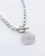 Silver Toggle Necklace