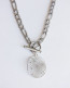 Silver Toggle Necklace