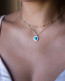 14k Gold Filled Turquoise Necklace