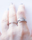 Silver Adjustable ring