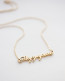 Greek Name Necklace