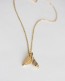 Gold Mermaid Tail Necklace