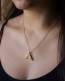 Gold Mermaid Tail Necklace