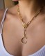 Moon Lariat Necklace