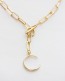 Moon Lariat Necklace