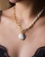 Pearl Toggle Necklace