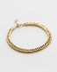 Gold Chunky Anklet