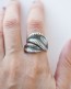 Silver Leaf Ring