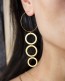 Long Hoop Earrings