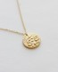 Gold Libra Pendant