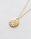 Gold Libra Pendant