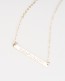 Personalized Bar Necklace