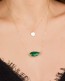 Large Emerald Necklace • Gemstone Necklace