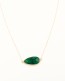 Large Emerald Necklace • Gemstone Necklace