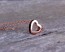 Heart Necklace / Rose Gold Necklace