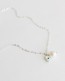 Pearl Evil Eye Anklet