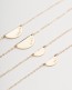 Engraved Moon Necklace