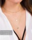 Monogram Initial Necklace • Initial Disc Necklace