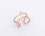 Rose Gold Ring - Double Band Ring