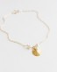 Gold Seashell Anklet