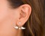 Ear Jacket Sterling Silver - Angel Wing Earrings