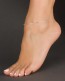Silver Ankle Bracelet - Chain Anklet - Anklet Feet